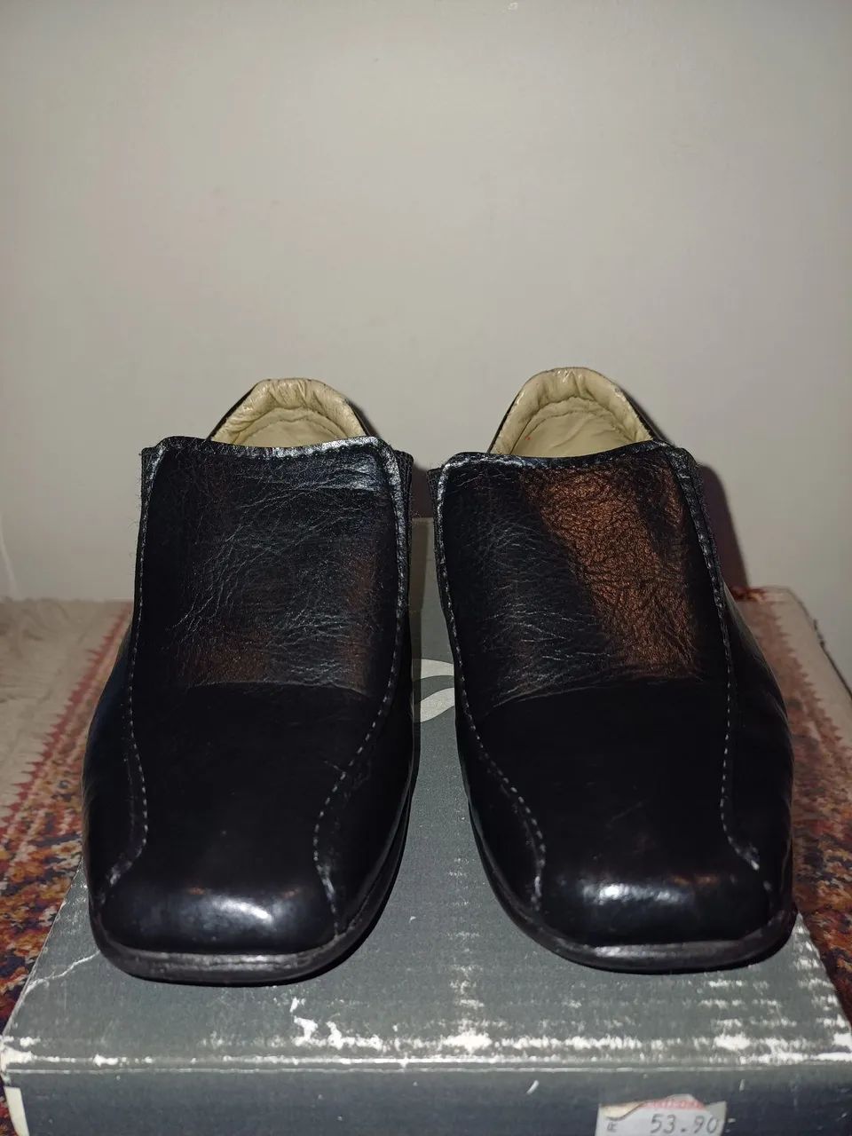 Sapatos Sticc de couro ecológico infantil - Foto 2