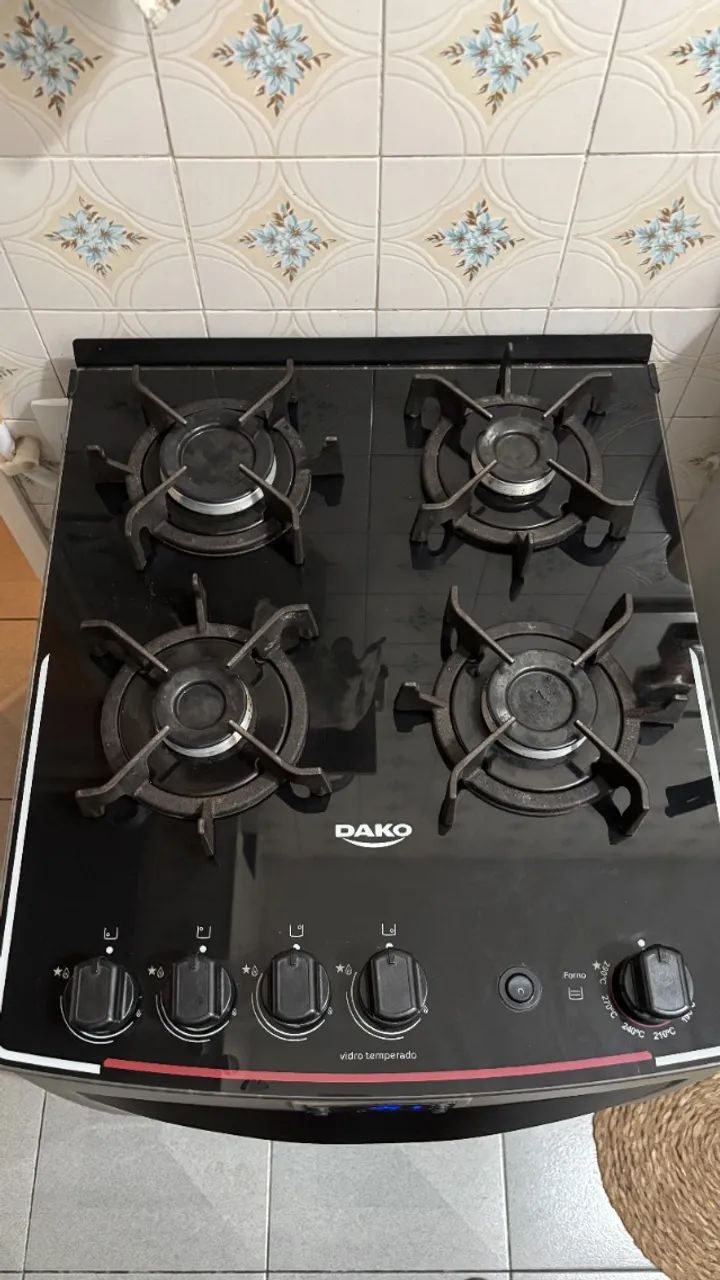 SUPER OFERTA MOTIVO MUDANÇA - Fogão Dako Supreme Cinza - Foto 3