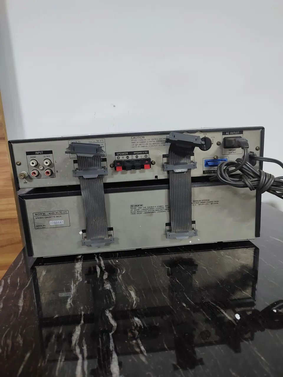 Conjunto Sony TA 11v TC 11v - Foto 3