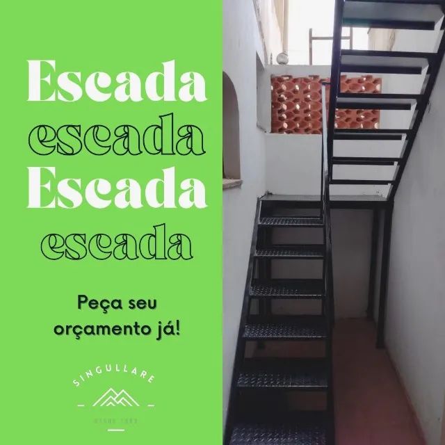 ESCADAS DE FERRO - DESIGN, SEGURANÇA E ECONOMIA NO MESMO DEGRAU!