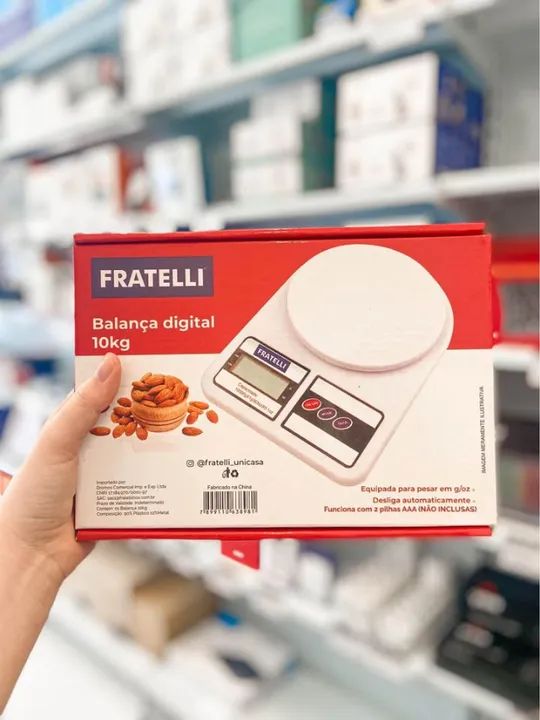Balança de Cozinha Digital 10Kg - Loja Mega Tudo