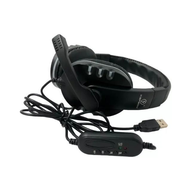 Fone De Ouvido Headset Gamer Led Rgb USB Para Pc e Notebook - Foto 2