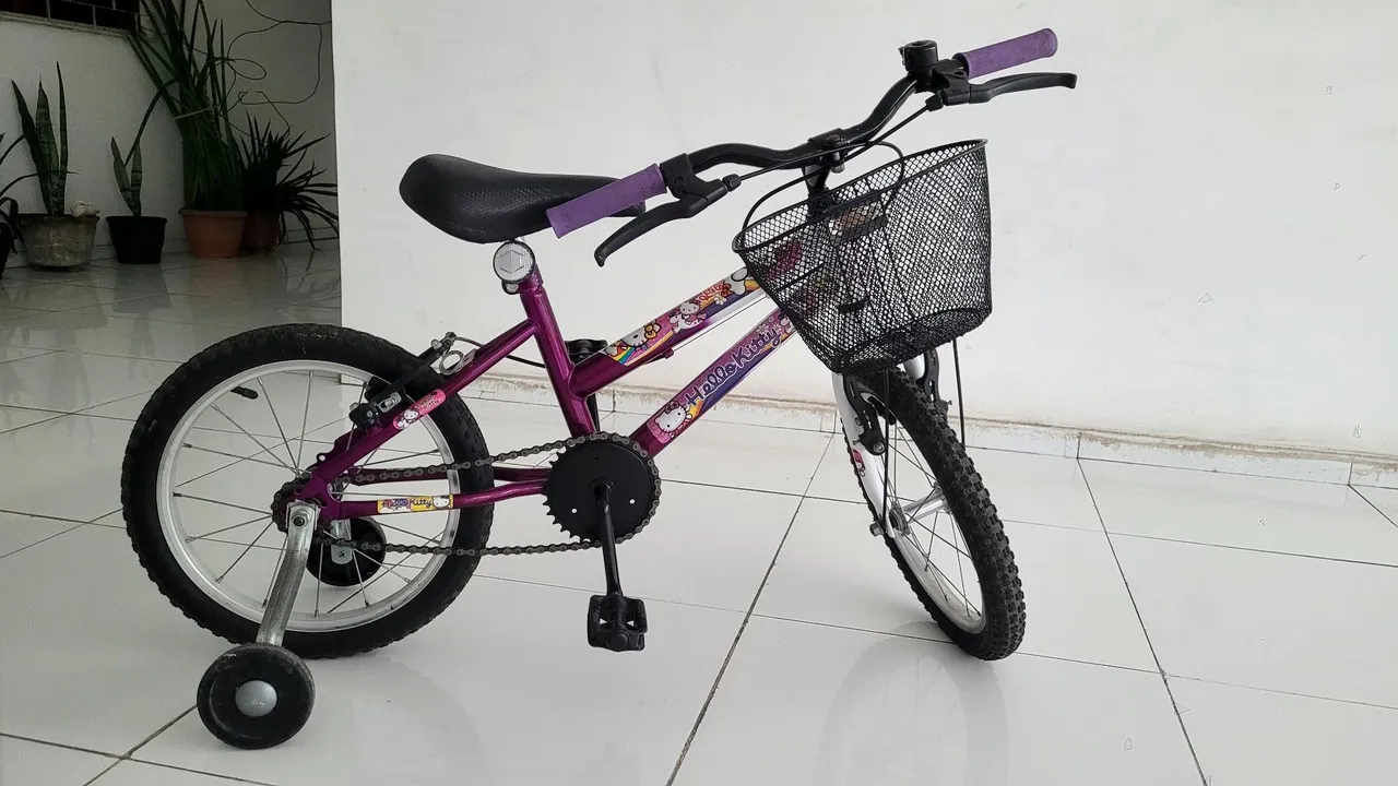 Bicicleta Infantil Hello Kitty