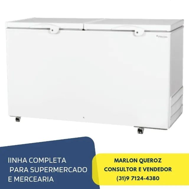 Freezer Horizontal Fricon Dupla Ação 503 Litros 127V