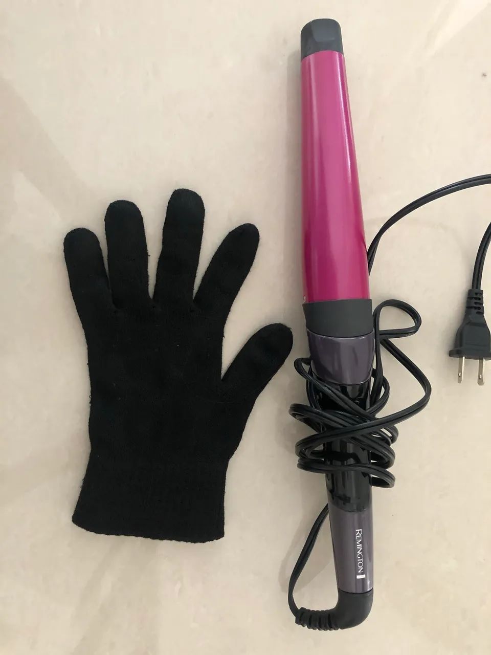 Ondulador cabelo Remington com luva