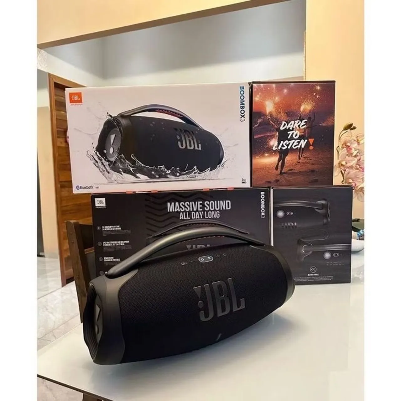 Caixa de Som JBL Boombox 3 - Nova