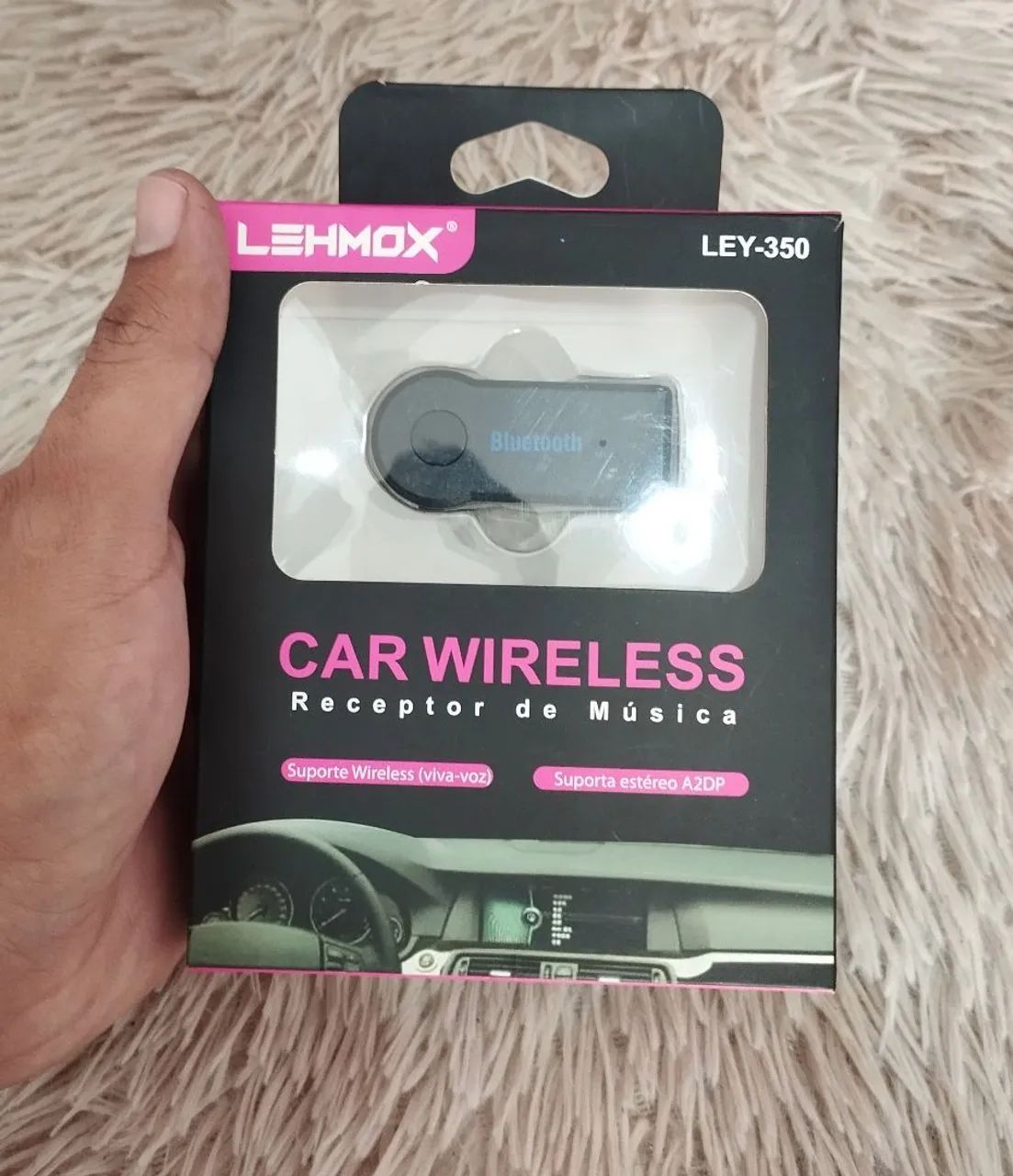 Transmissor Bluetooth para Carro LEHMOX LEY-350 - Foto 2