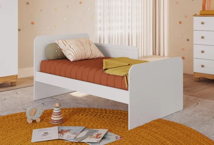 Berço Cama Americano Ben Peroba, 100% MDF  - Foto 3