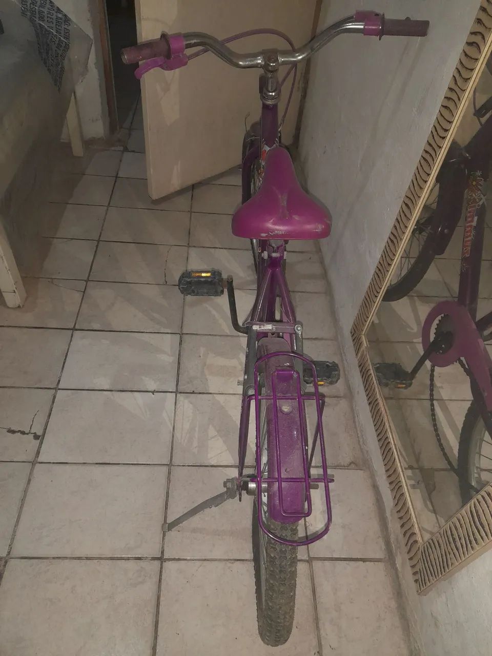 Bicicleta Infantil Roxa