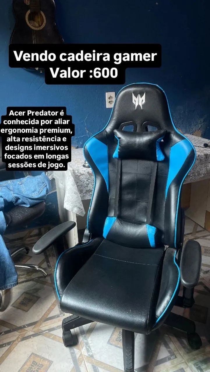 Cadeira gamer  - Foto 4