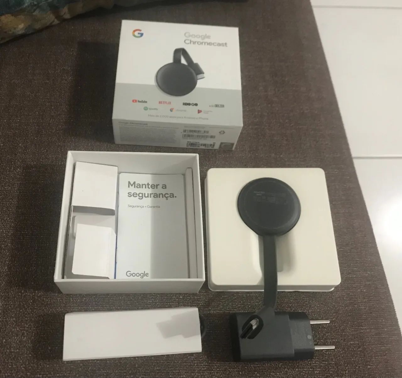 Google Chromecast 3 - Peças e Acessórios para TV - Espinheiro