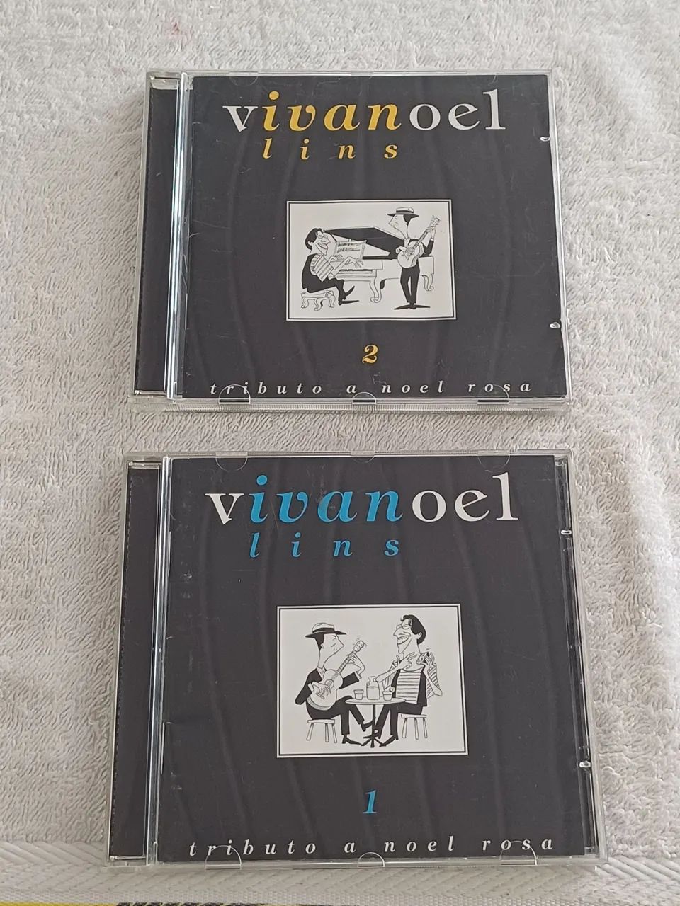 02 CD'S originais do Ivan Lins - Tributo a Noel Rosa