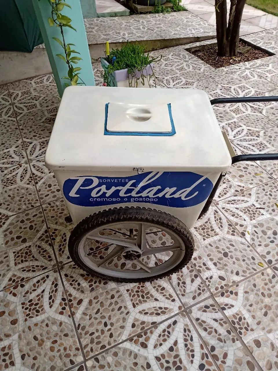 Carrinho para Transportar e vender sorvete  - Foto 2