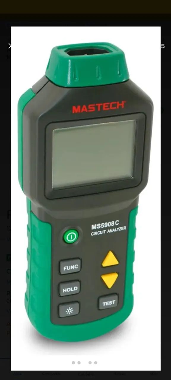 Analisador de circuito digital  Mastech - Foto 2