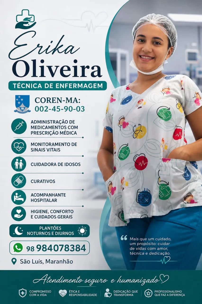 Técnica em enfermagem 