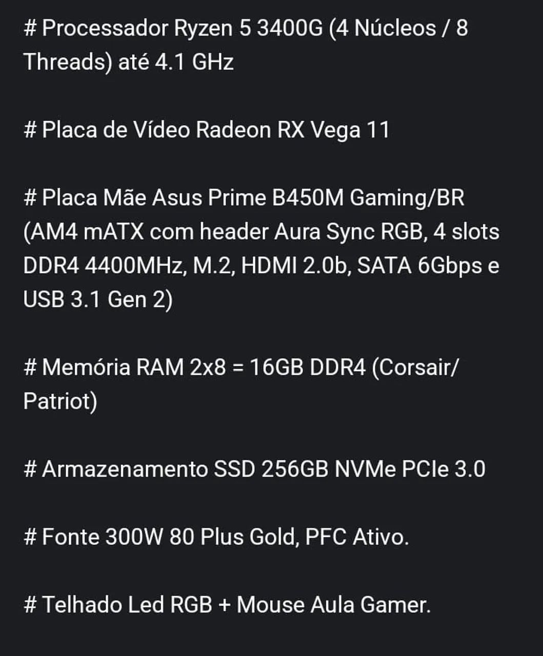 Pc Gamer Básico Para Iniciar 16ram - Foto 2