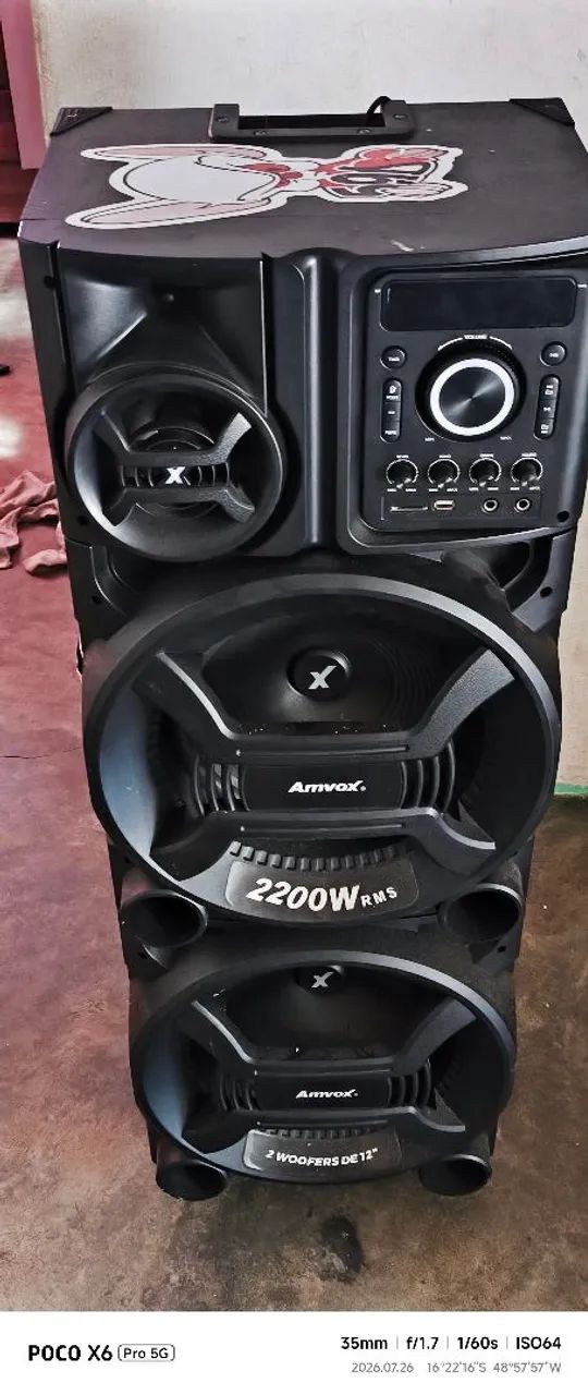 Caixa de amvox 2200w - Foto 2