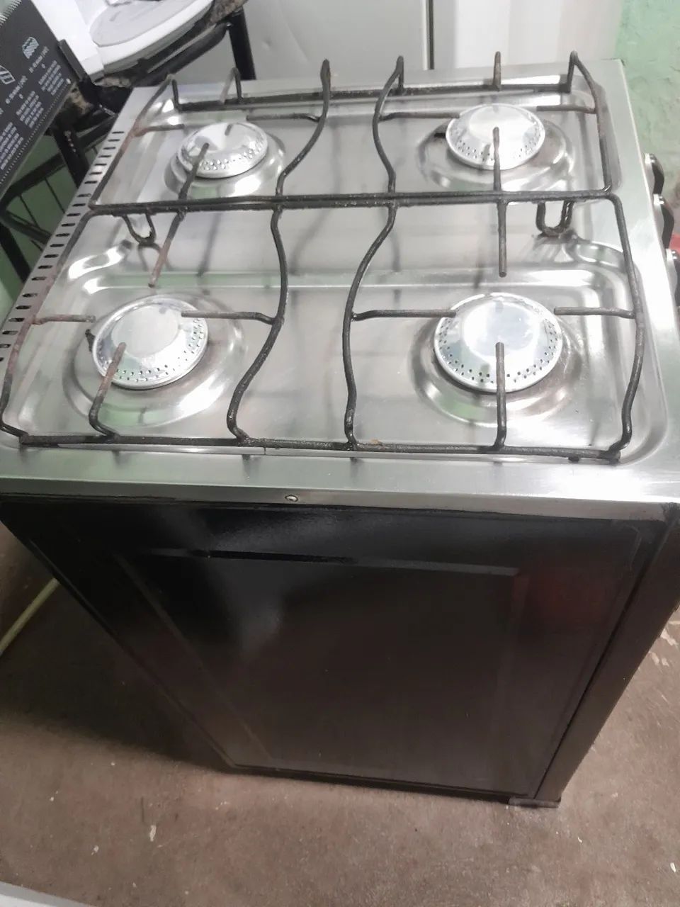 Fogão esmaltec inox 4bocas manual. - Foto 3