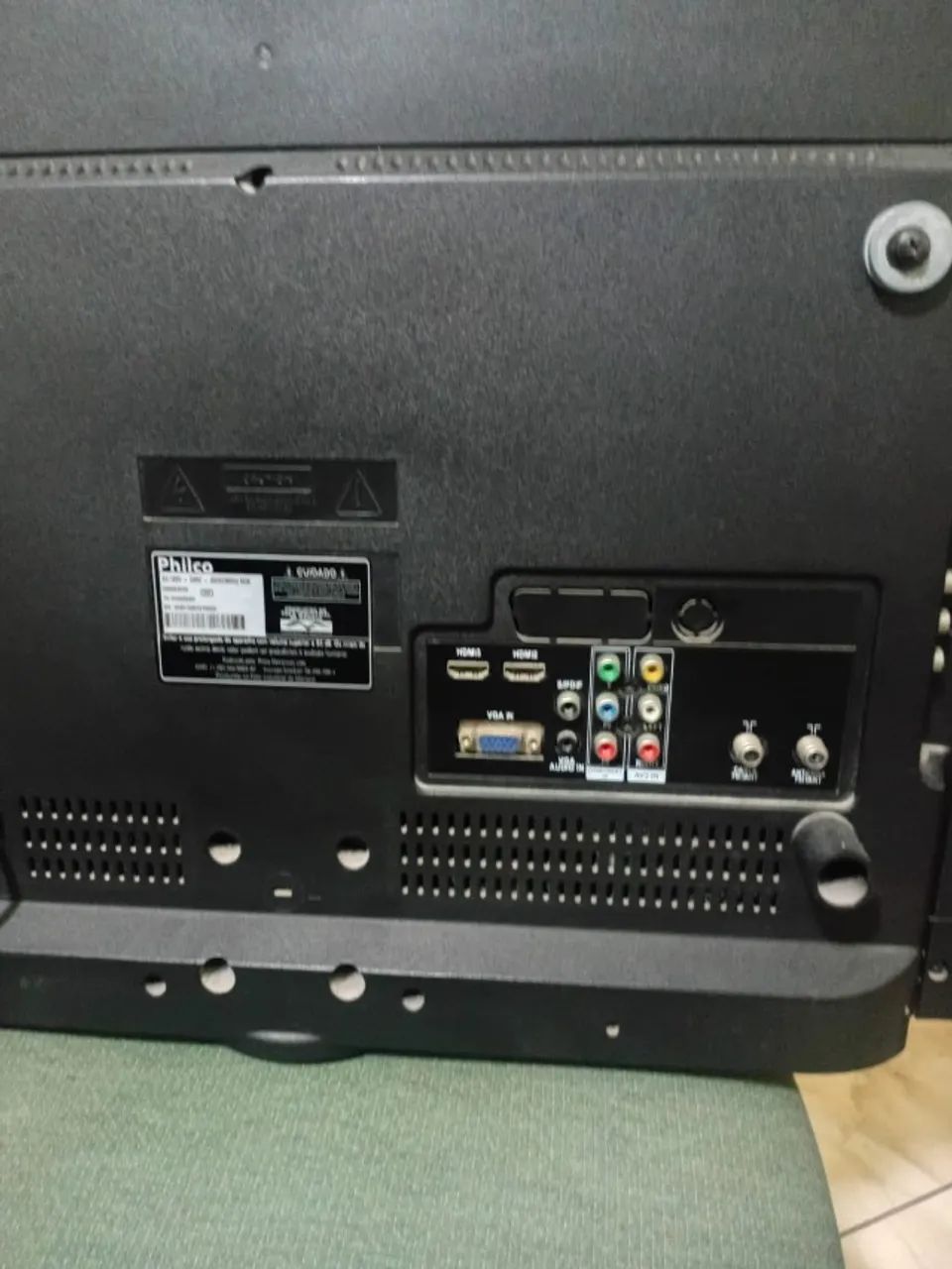  TV Philco de 32 polegadas sem controle remoto NÃO É SMART tv - Foto 5
