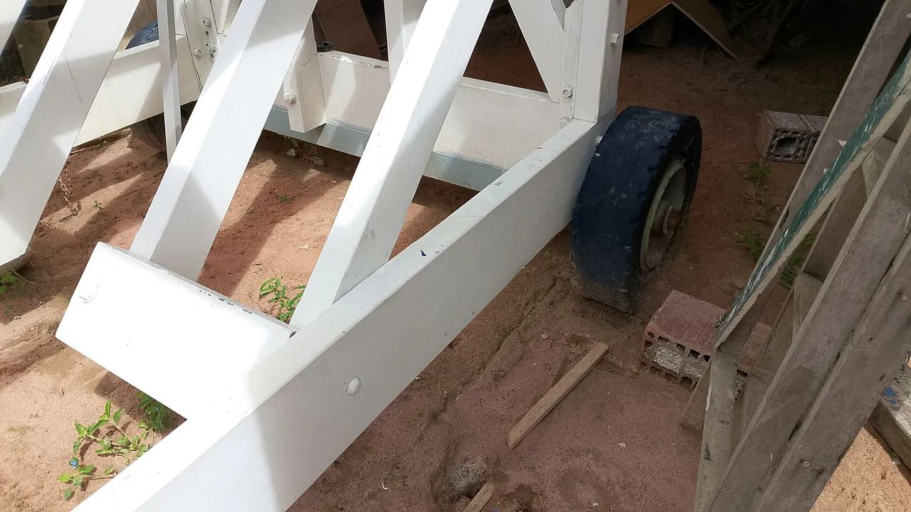 Carreta de Encalhe para Veleiros de 25 a 36  - Foto 4