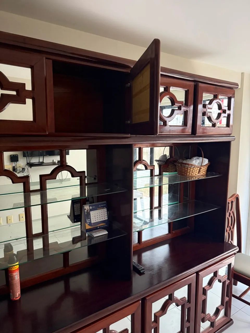 Conjunto mesa e armário  - Foto 4