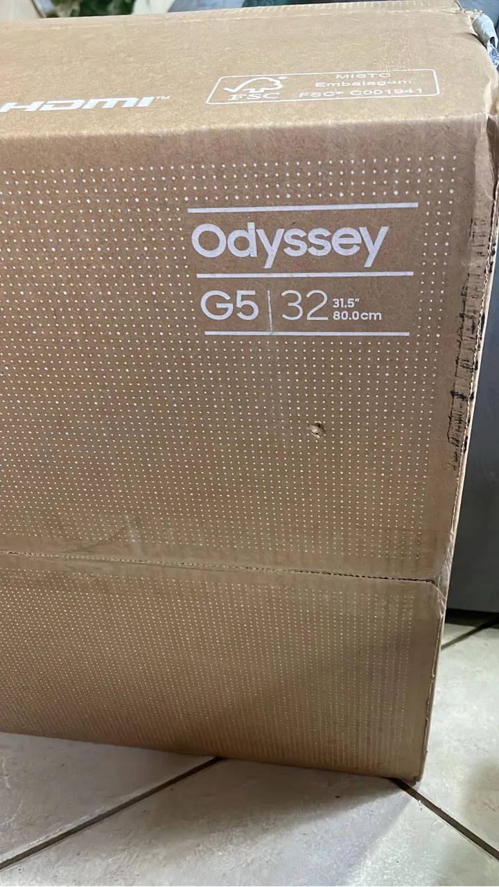 Monitor gamer Samsung Odyssey g5 , 32 polegadas. - Foto 2