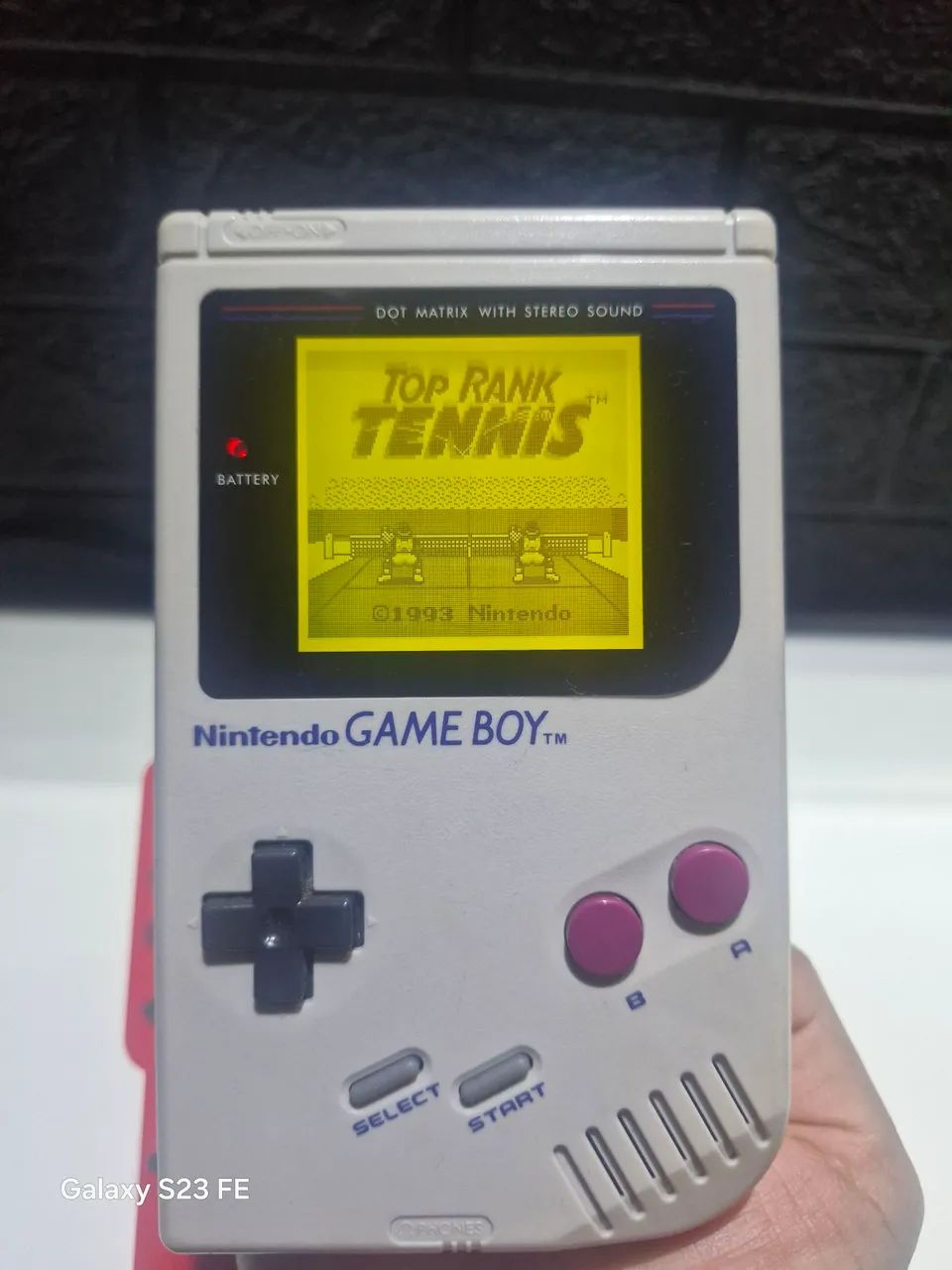 Game boy clássico com tela ips  zero