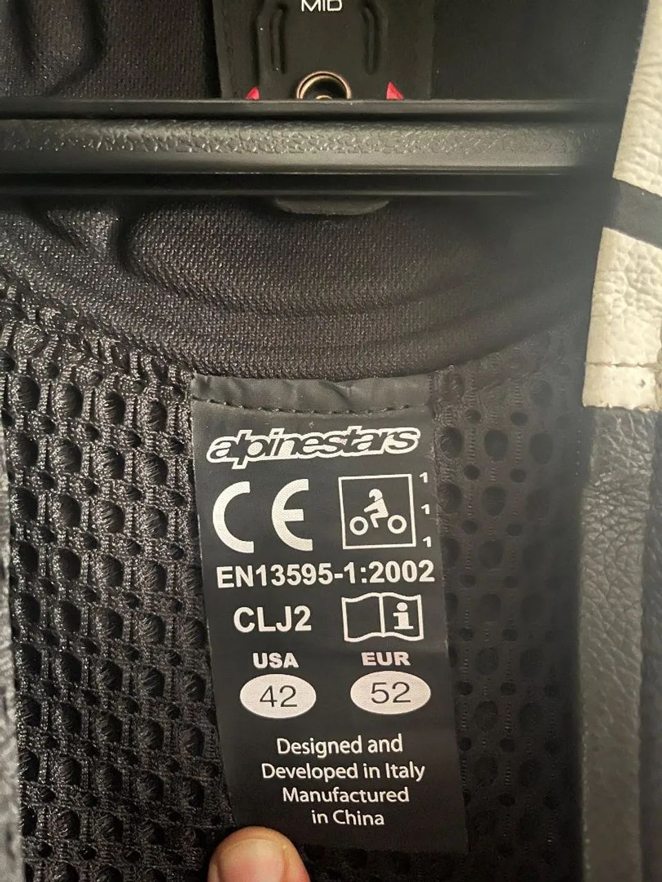 Casaco de couro alpinestars - Foto 5