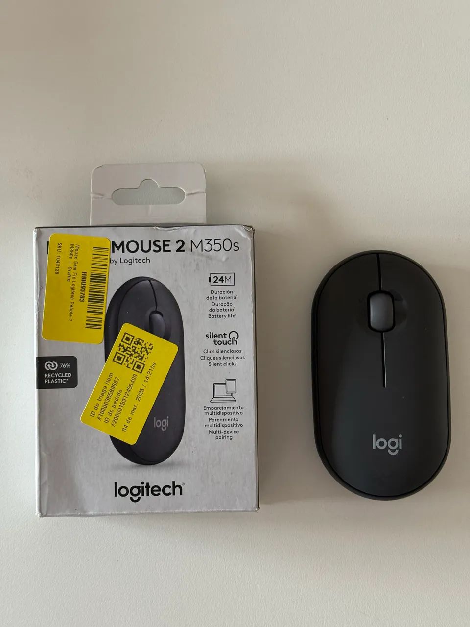 Mouse Logitech Pebble 2 M350s + Teclado Logitech Pebble Keys 2 K380s + Mouse Pad Logitech  - Foto 2