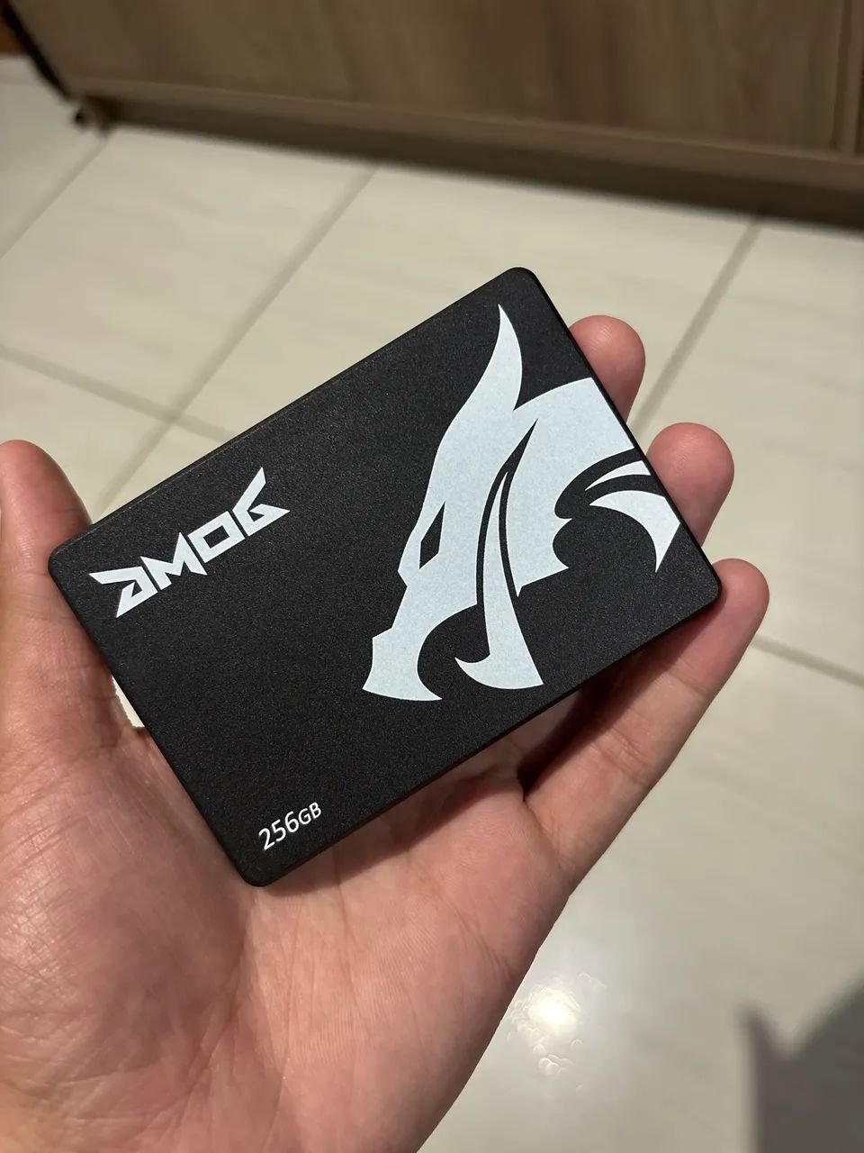 Vendo SSD de 256GB da marca Amog, padrão SATA III (2.5 polegadas). - Foto 3