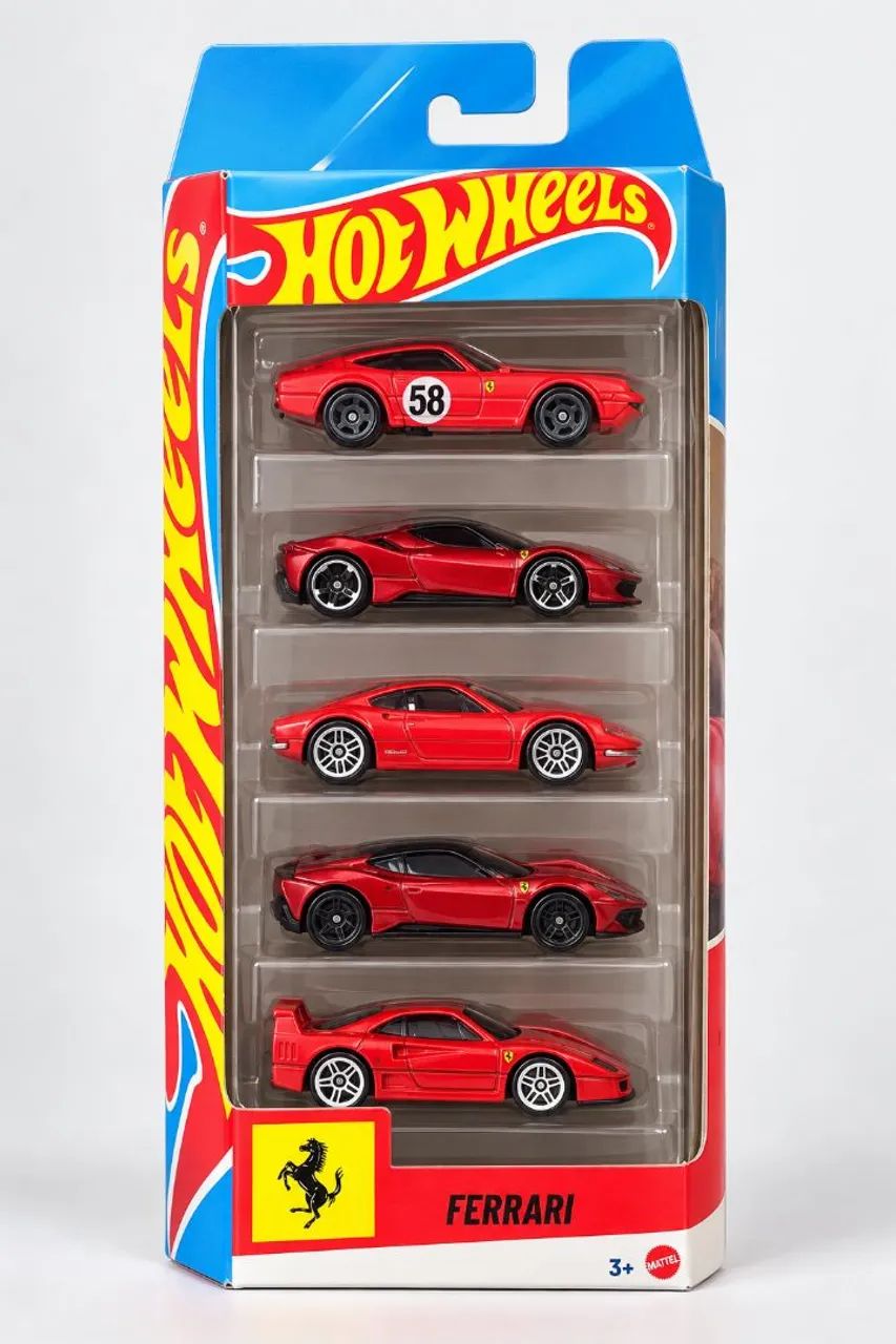 Pack Ferrari Hot Wheels 