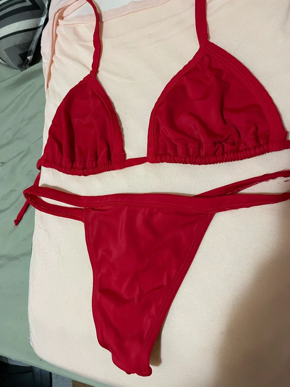 Biquini fita vermelho  - Foto 3