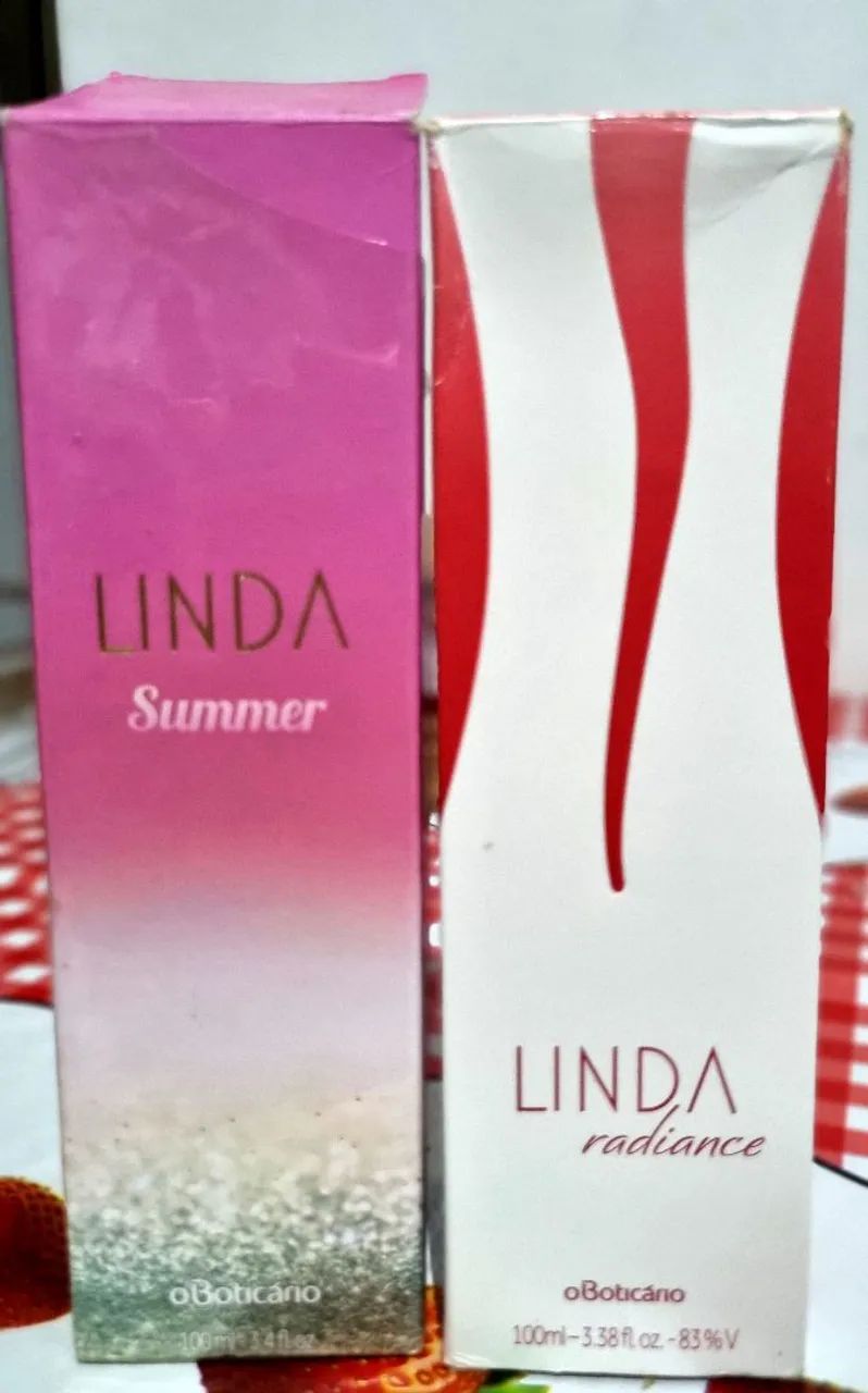 Perfume linda descontinuado  180 reais cada