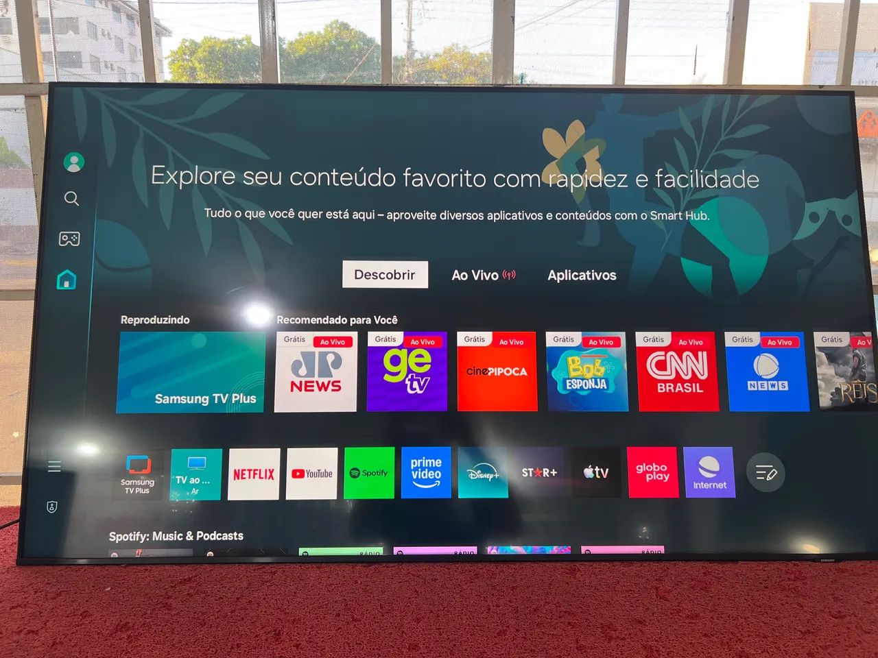 Tv smart Samsung 4k 65 polegadas 
