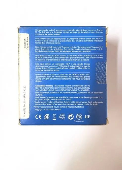 PROCESSADOR INTEL PENTIUM G3220 LGA1150 BOX LACRADO - Foto 2