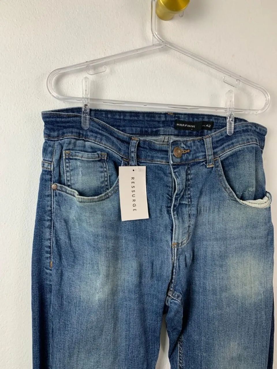 calça jeans masculina marfinno 42 - Foto 2