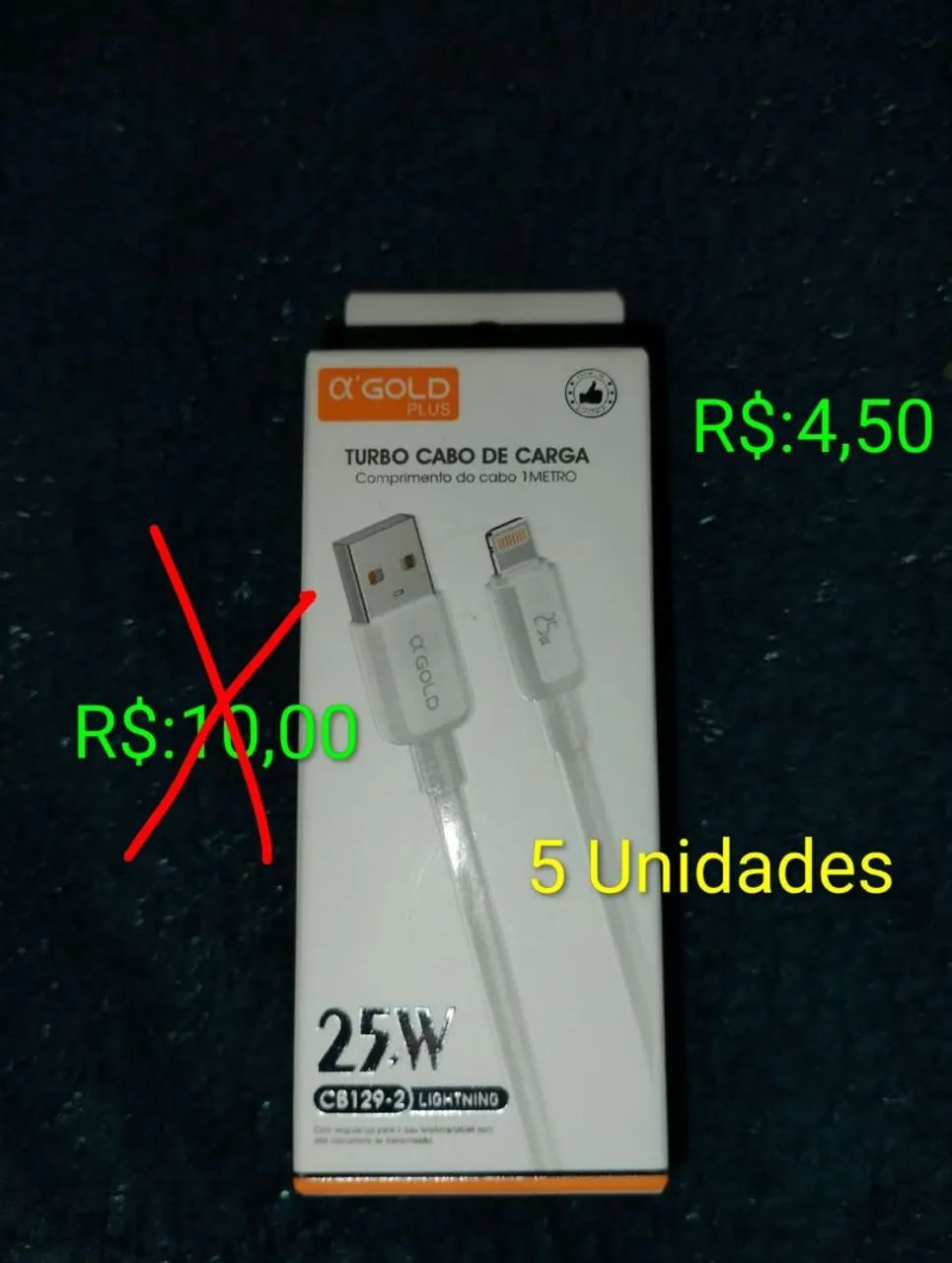 Cabos novos e lacrados! - Foto 5