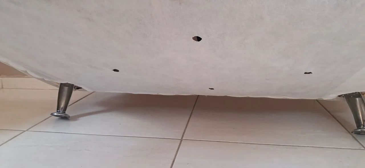 SOFÁ 2 E 3 LUGARES BEGE - Foto 4