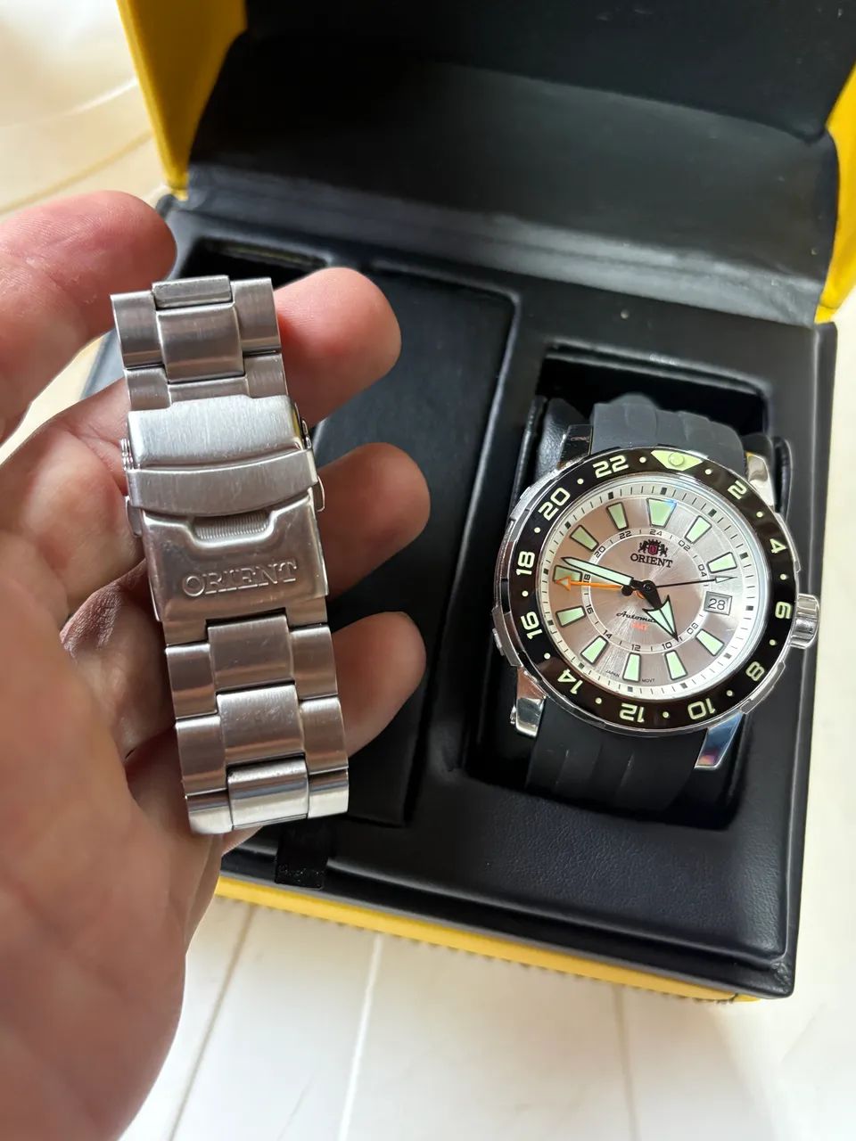 Relógio Orient Poseidon GMT - Acessórios - Fragoso, Paulista