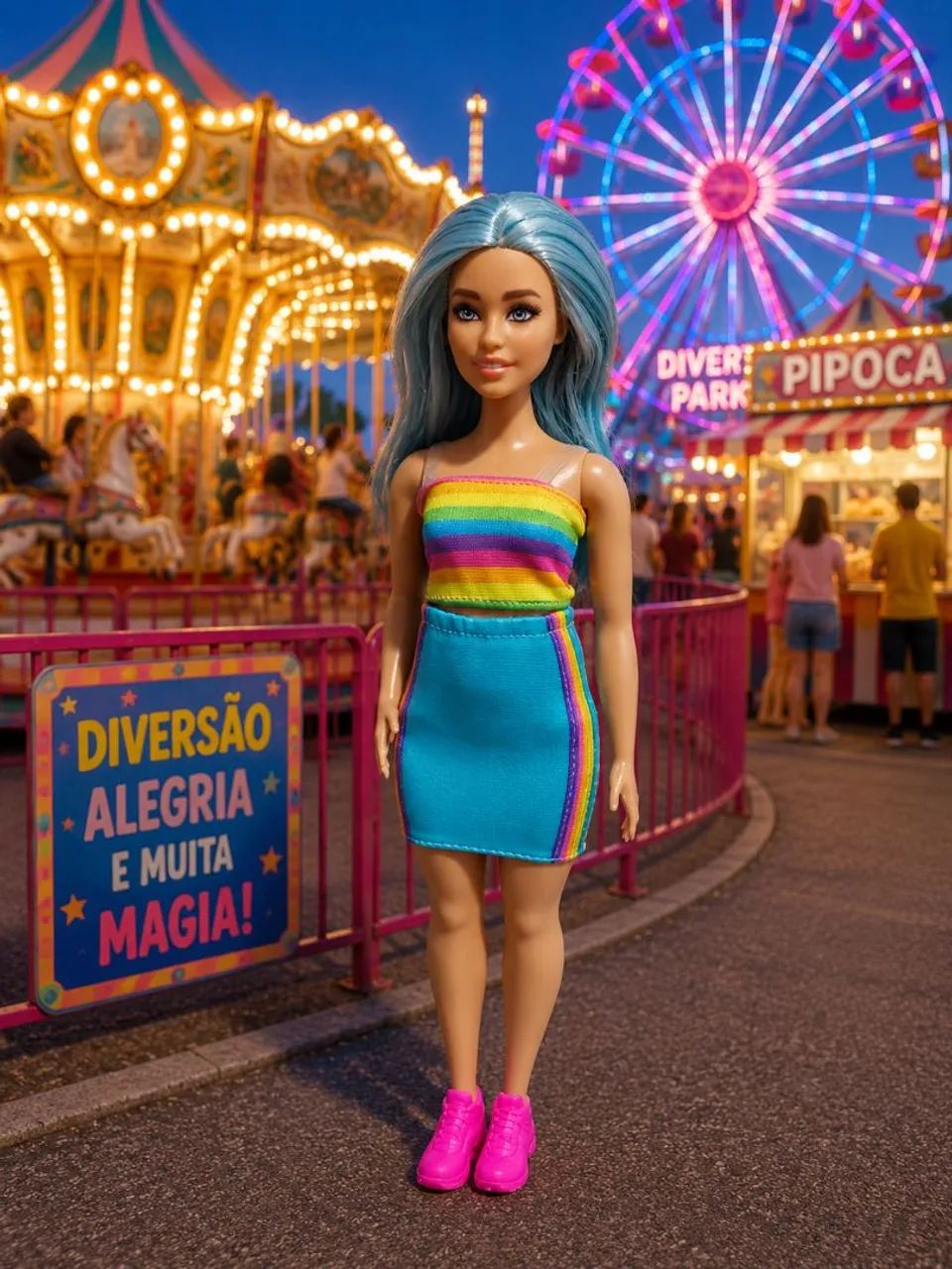 Barbie Curvy Faschionista Mattel 