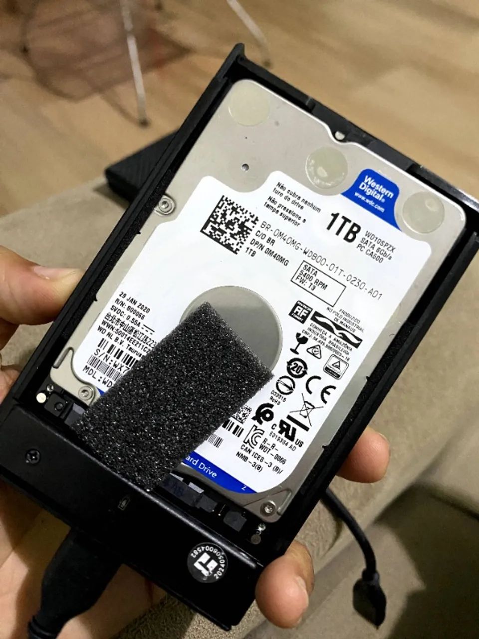 2 HDD 2,5 com Case - Foto 3