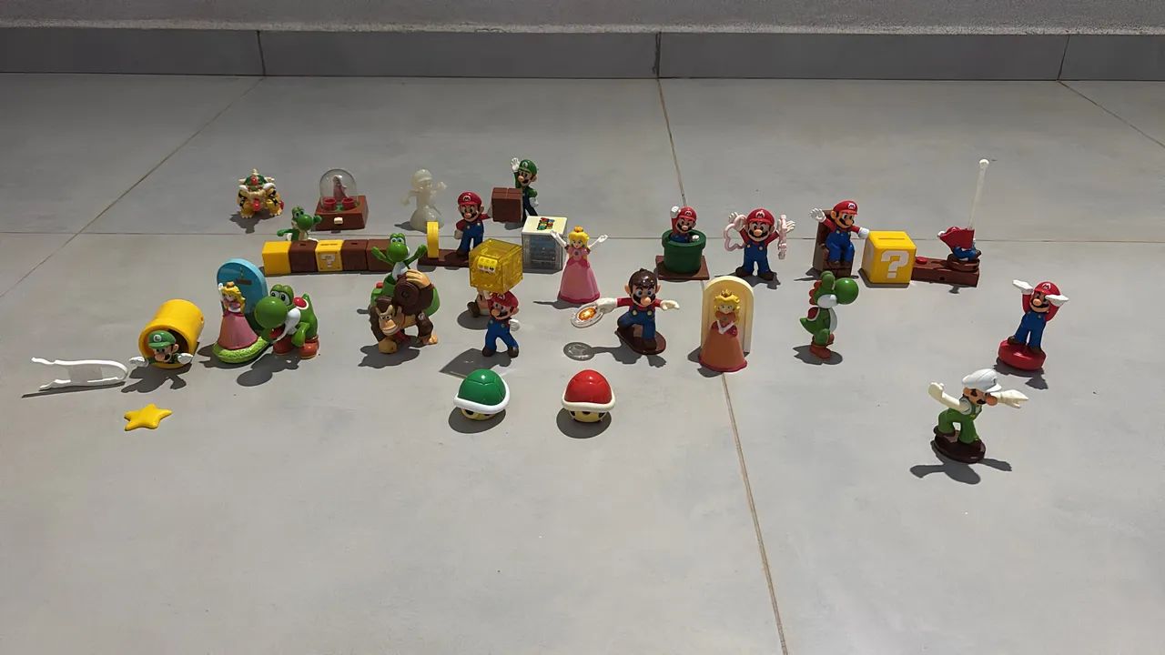 Coleções Super Mário Mc Donalds - Foto 4