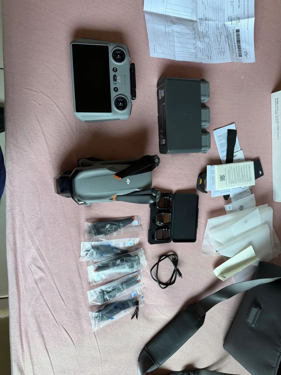 Drone Dji air 3s combo fly more (anatel com nota fiscal) - Foto 2