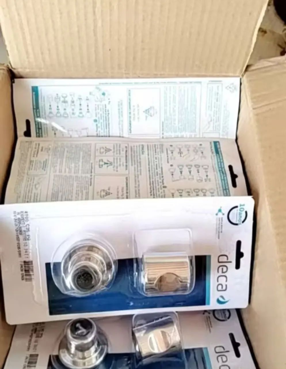 Kit 2 acabamentos para registro deca (ORIGINAL)
