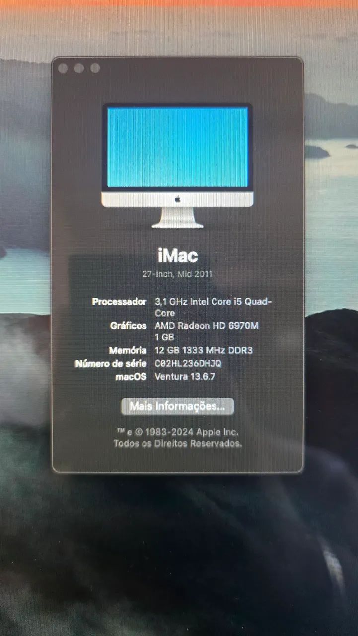 Mac 27 polegadas - Foto 2