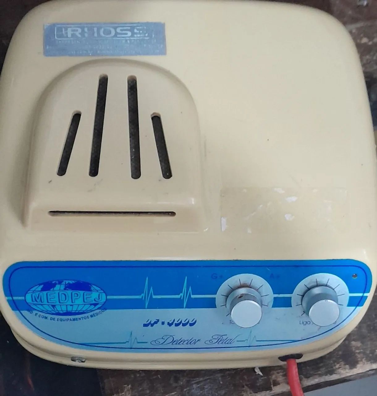 Detector fetal de mesa DF-4000 da marca Medpej