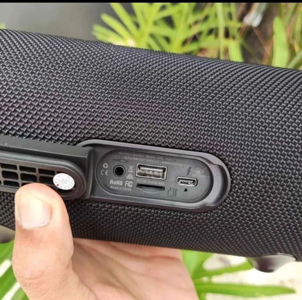Caixa De Som Bluetooth Mifa A90 Potência60w 8000mah - Foto 3