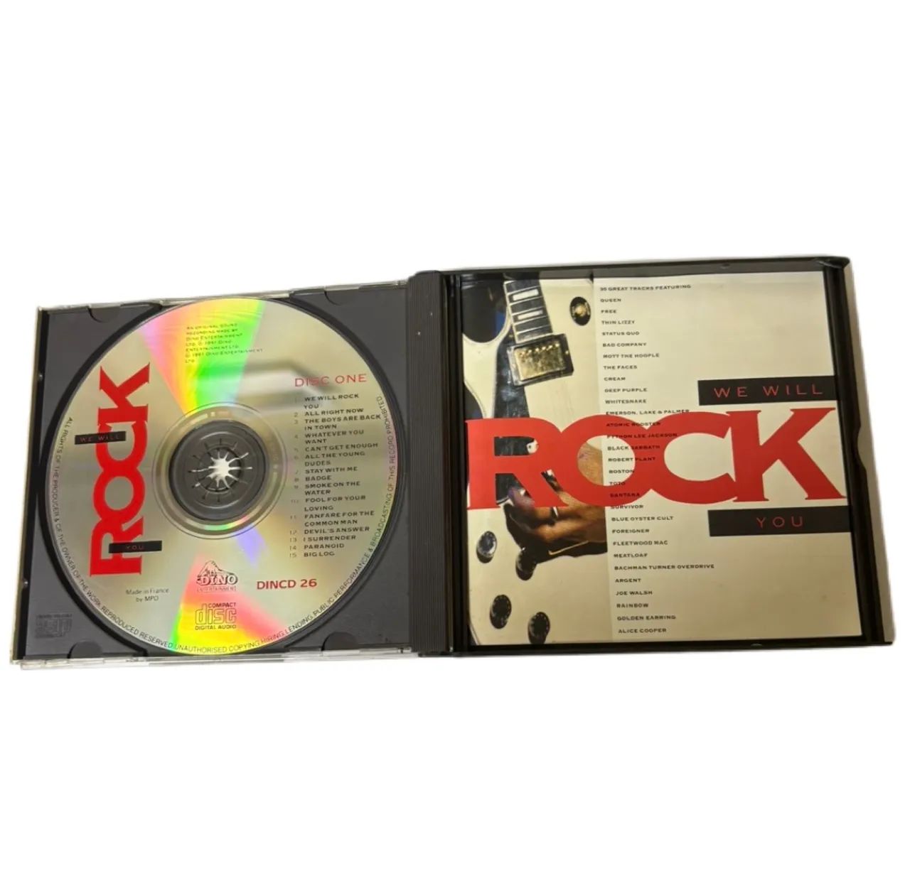 CD Duplo Coletânea Will Rock You - 1991 - Foto 2