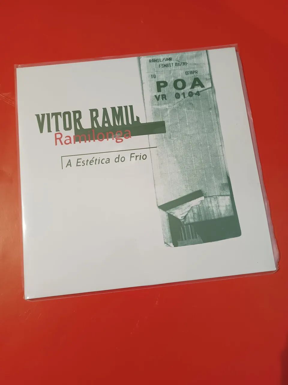LP.disco de Vinil Vitor Ramil Ramilonga A estética do Frio