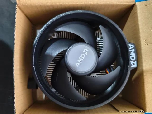 Processador Ryzen 7600 com cooler, na caixa - Foto 4